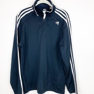 ADIDAS 1/4 ZIP PULLOVER - Size Medium